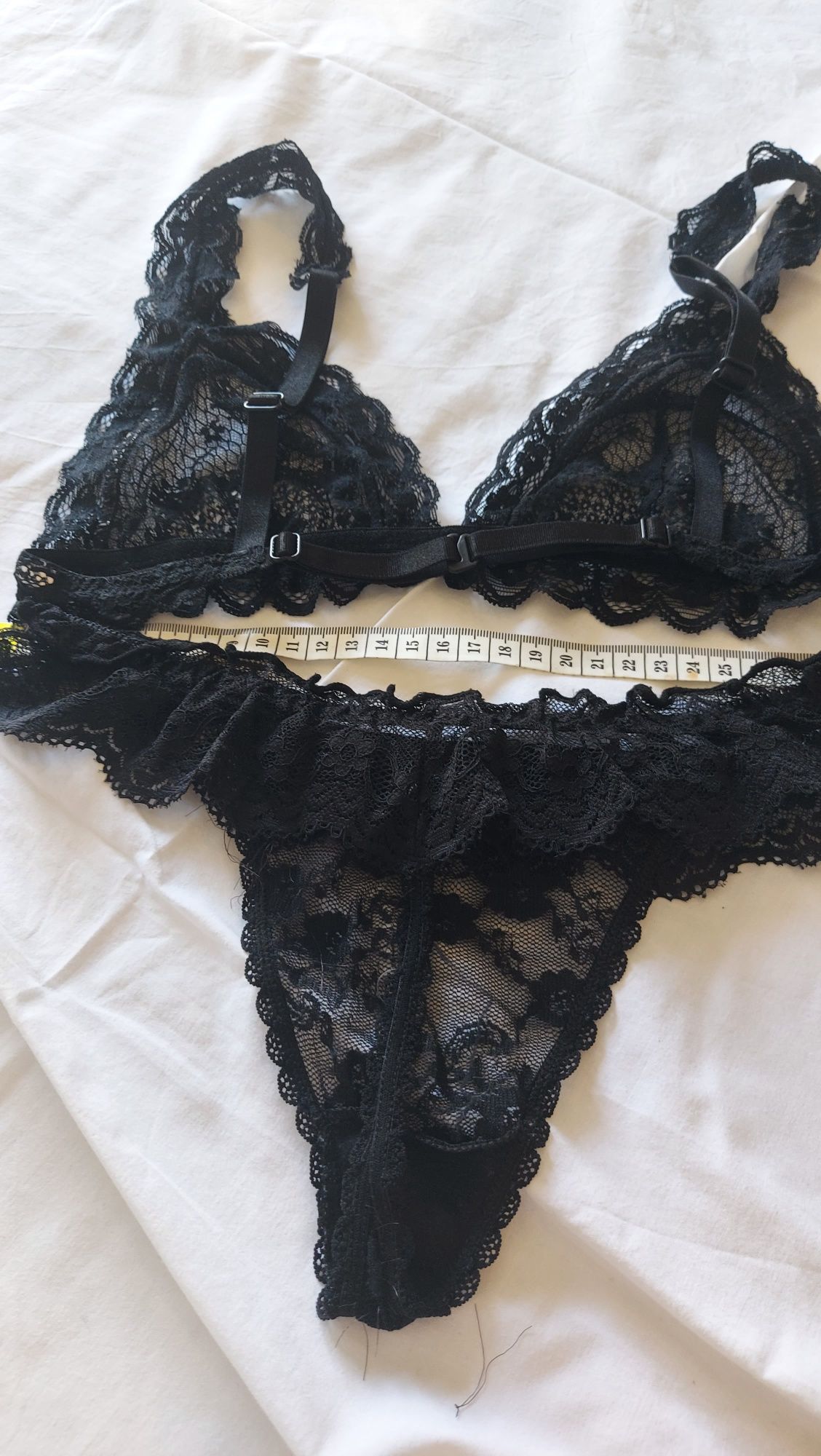 Conjunto preto lingerie