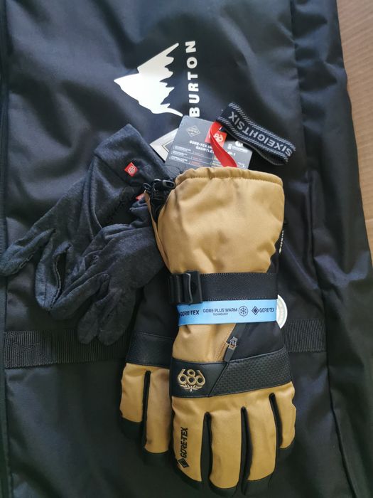 Luvas snowboard ski 686 Gore Tex Smarty 3 em 1 Gauntlet.