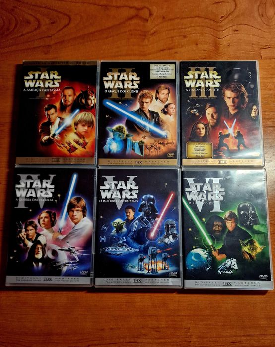 STAR WARS - A Saga Original | 6 Filmes | 9dvds REMASTERIZADOS