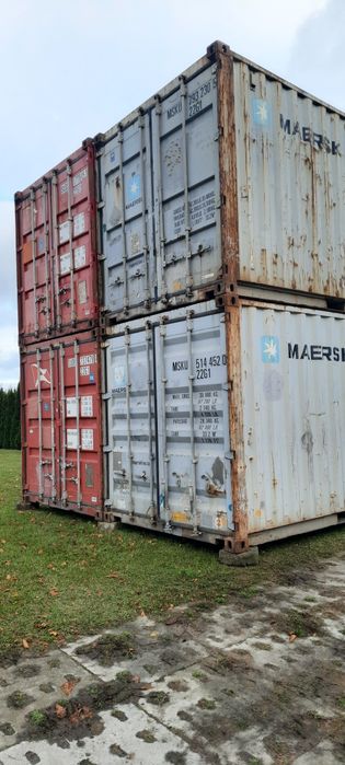 Kontener morski 20" 6m biurowy socjalny kontenery morskie magazyn hala