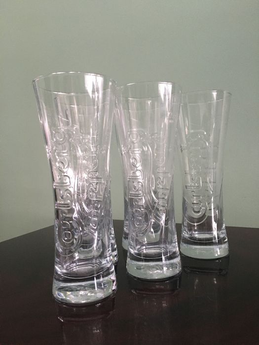 Бокалы , стаканы Carlsberg для пива