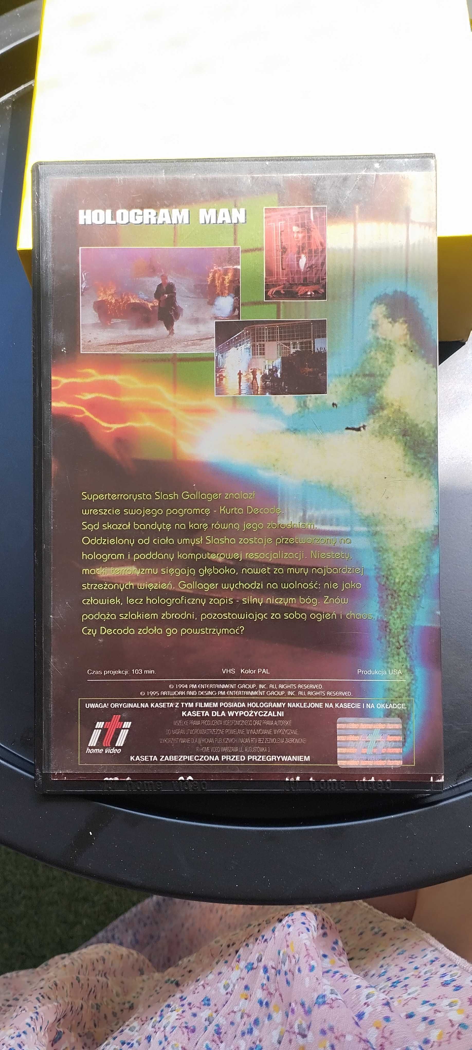 Kaseta VHS Więzień Hologramu – ITI Home Video (1995)