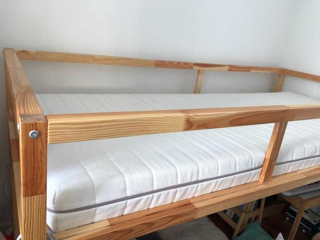 Cama reversível Kura Ikea 90x200 cm
