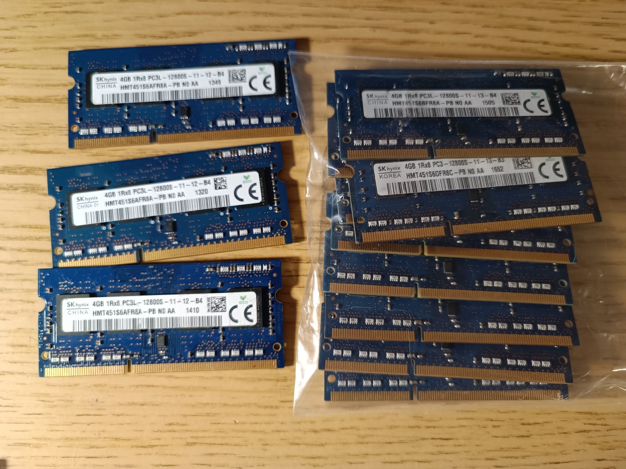 4Gb DDR3 1600 pc3l so-dimm