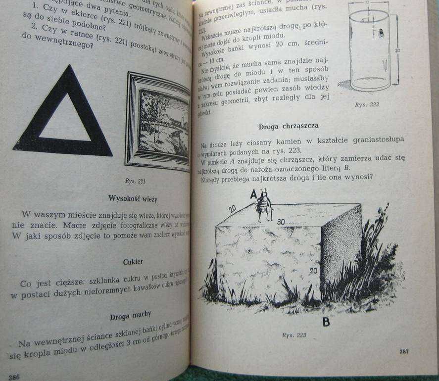 Sztuczki figle i zadania - Perelman Łamigłówki Zadania Matematyka