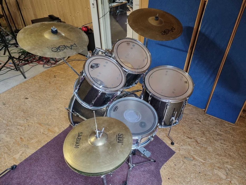 PEARL EXPORT+ talerze Paiste bronze B8-kompletna nastrojona perkusja!