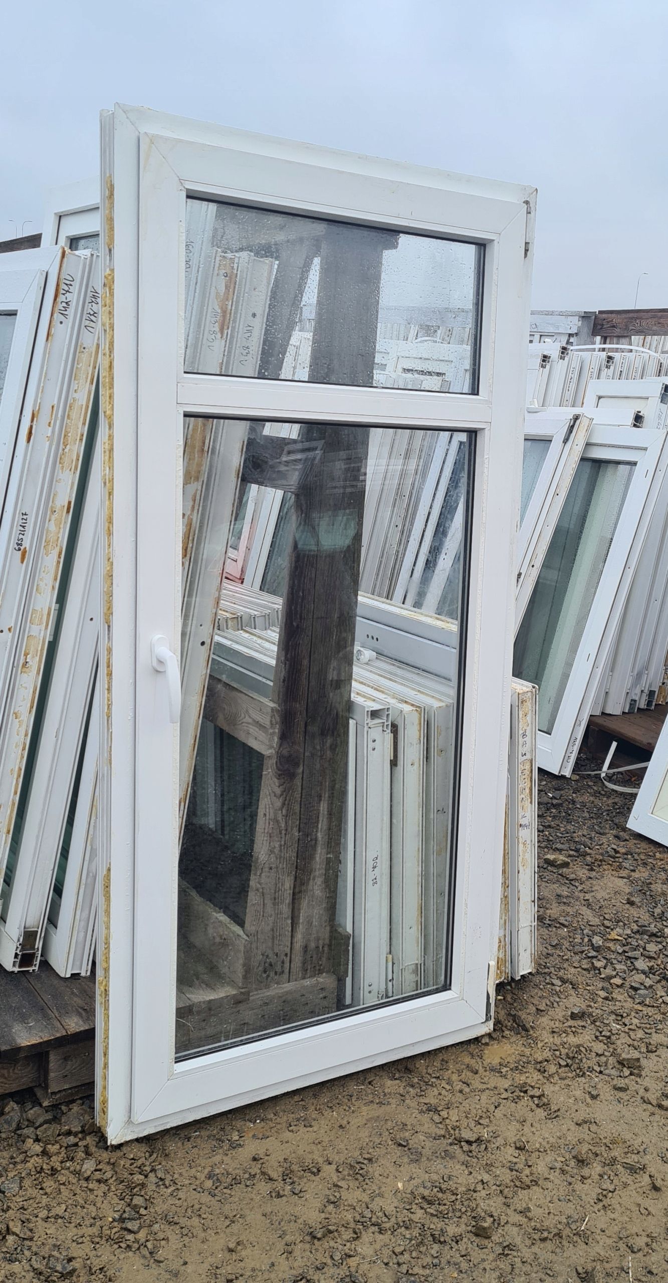 OKNA KacprzaK OKNO PCV 88x175 Używane Plastikowe Lider Okna OLX