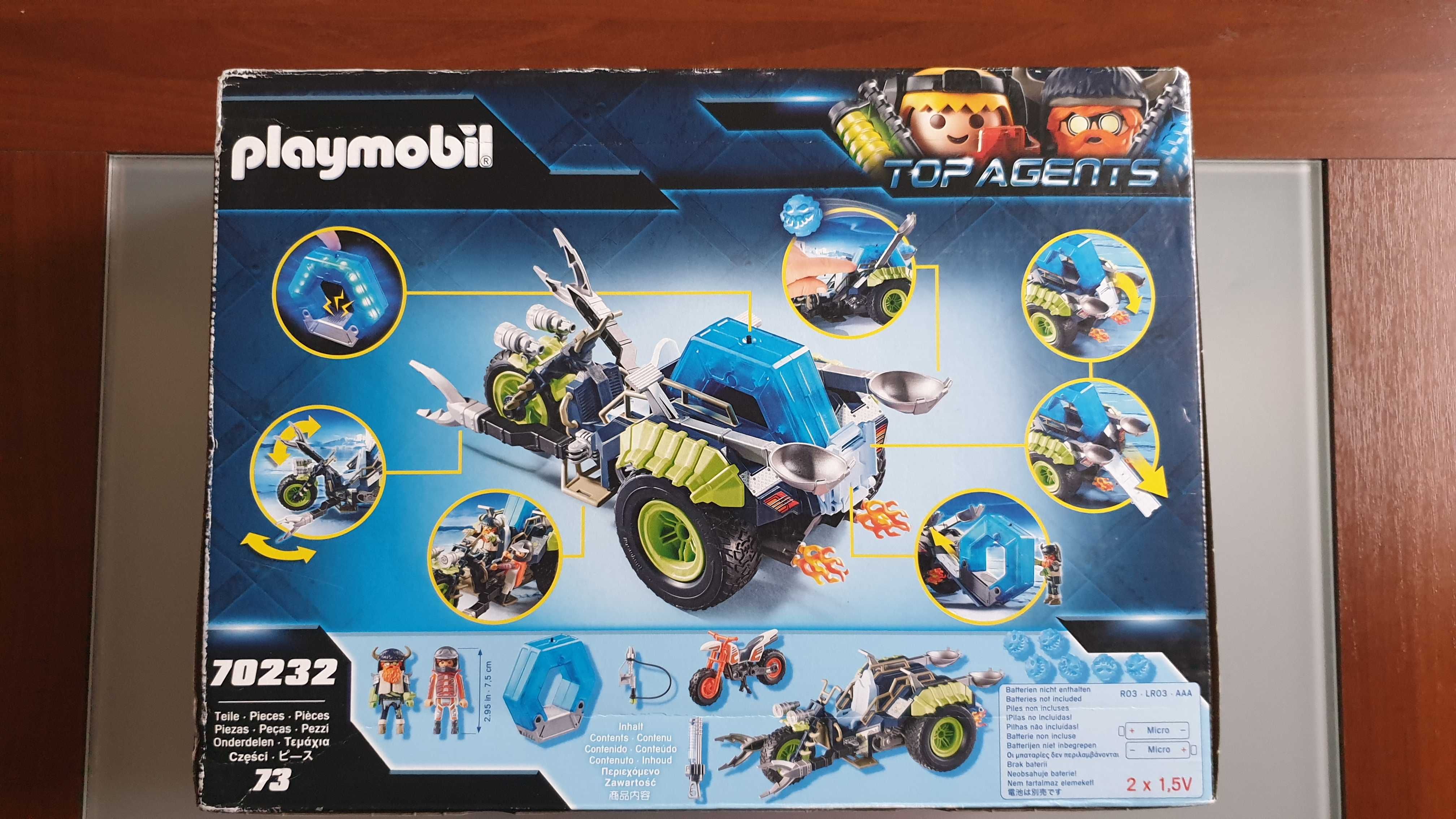 Playmobil 70232 Pościg Arktycznym Pojazdem