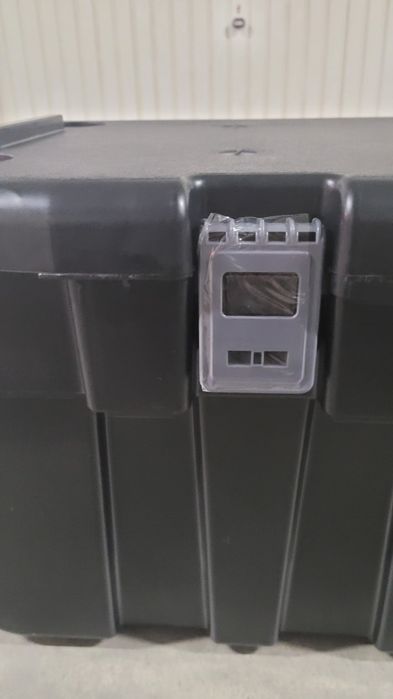 Locker, grilla on wheels, skrzynia transportową,