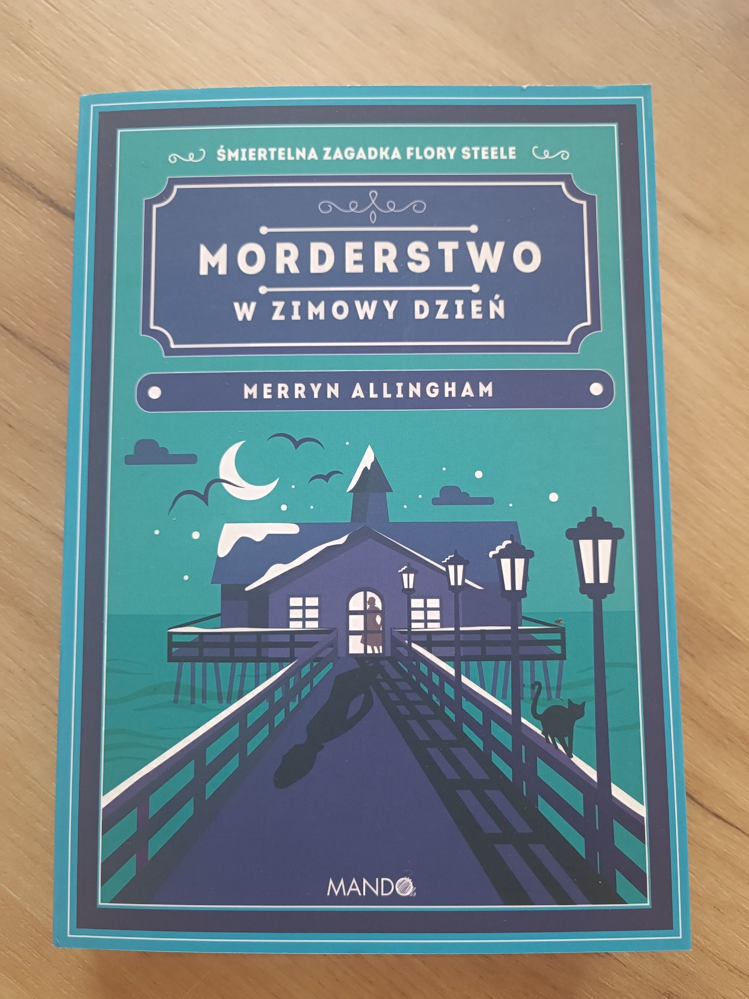 "Morderstwo w zimowy dzień" Merryn Allingham