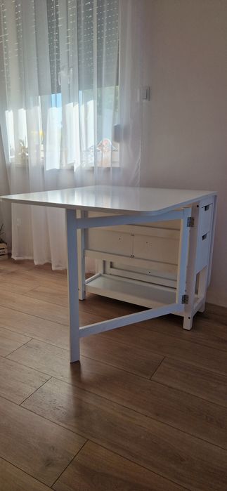 Stół rozkladany Ikea biały