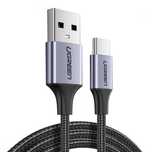 Kabel Usb-C Ugreen Us288 1M Szybkie Ładowanie Qc3.0 Aluminiowy Czarny
