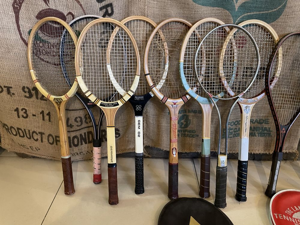 Wielka kolekcja rakiet tenisowych 28 sztuk!!!