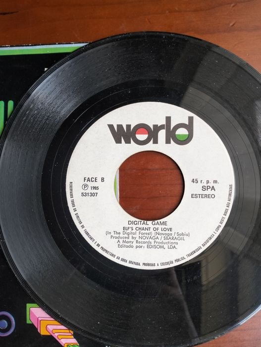Disco de vinil single Digital Game