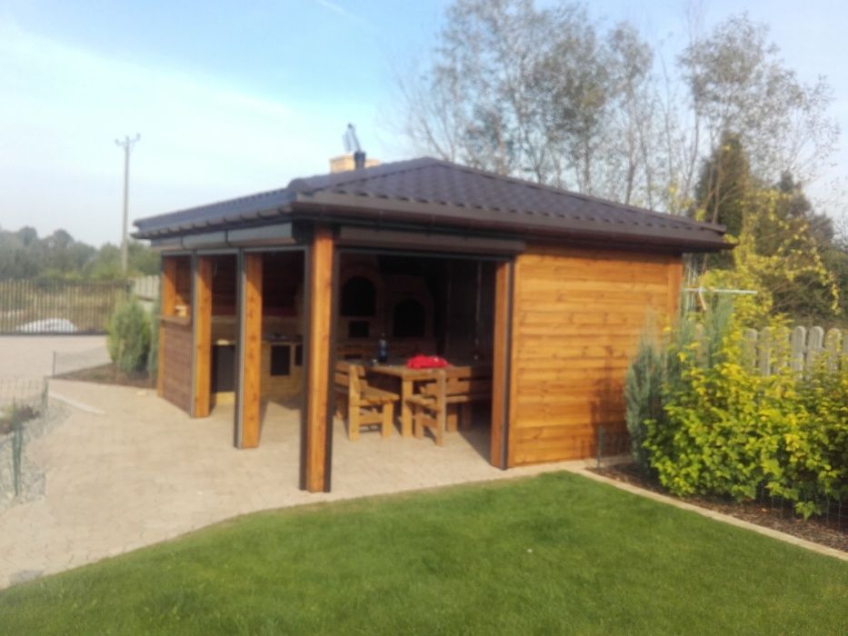 Altana drewniana altany ogrodowe