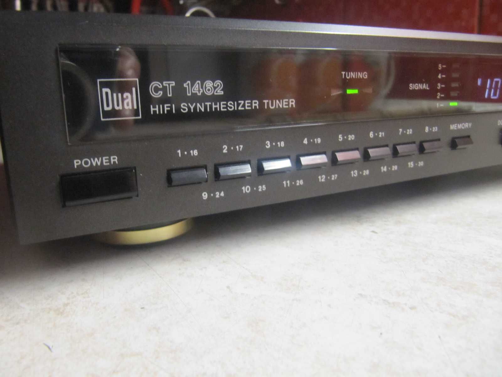 ТОПОВЫЙ FM/MW/LW Тюнер DUAL CT-1462 HI-FI + Паспорт