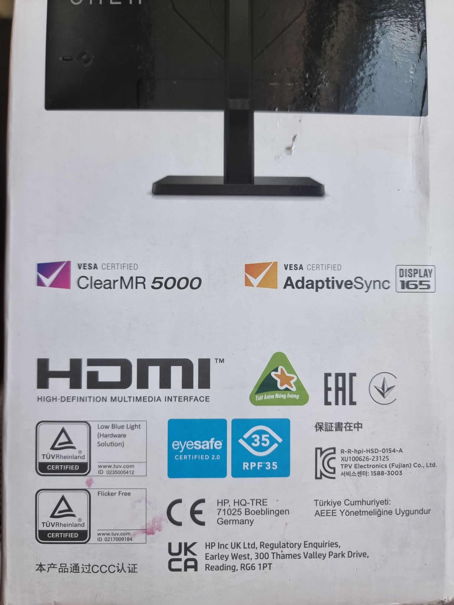 НОВИЙ Монітор Gaming HP OMEN "24  165HZ