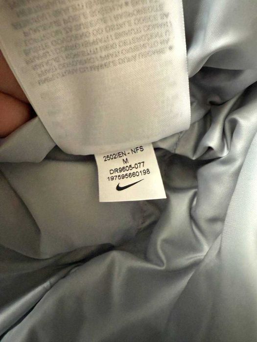 ОРИГІНАЛ! Пуховик Nike Sf Wr Pl-Fld Hd Jkt Grey S M L XL | DR9605-077