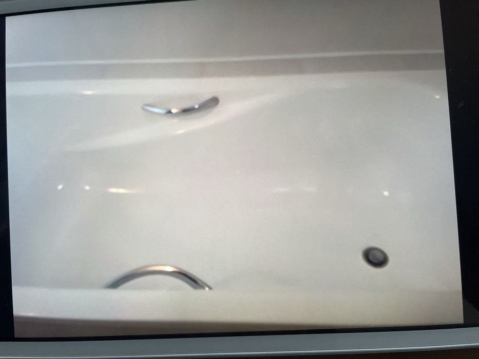 Wanna Roca Swing prostokątna stalowa