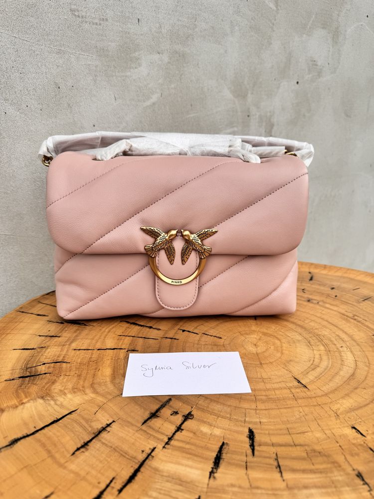 Torebka Pinko Classic  puff kolor cipria
