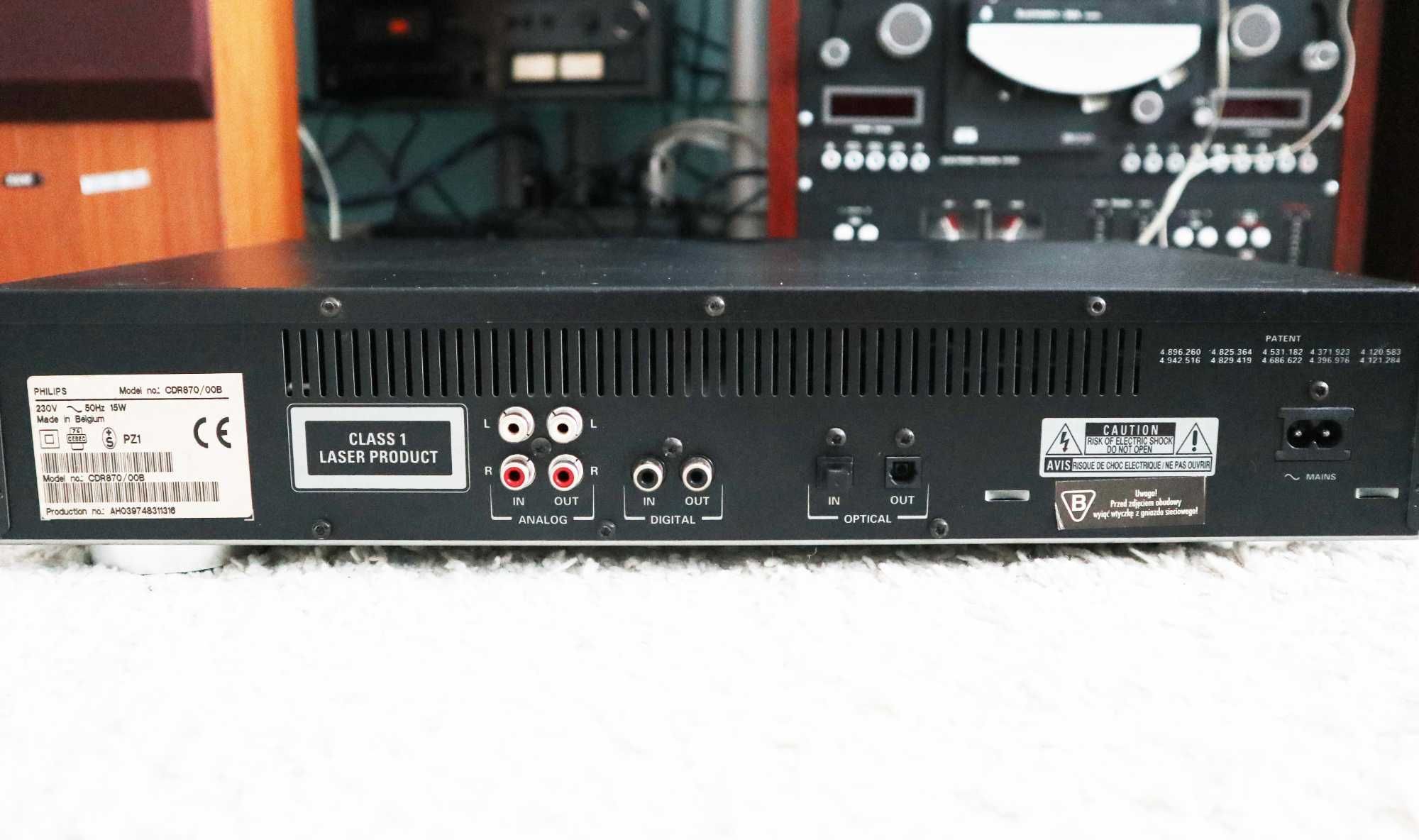 Cd проигрыватель пишущий PHILIPS CDR-870