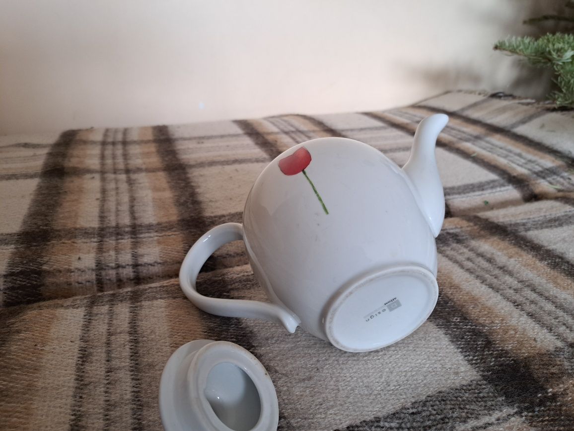 Dzbanek do kawy herbaty, porcelana Design Altom