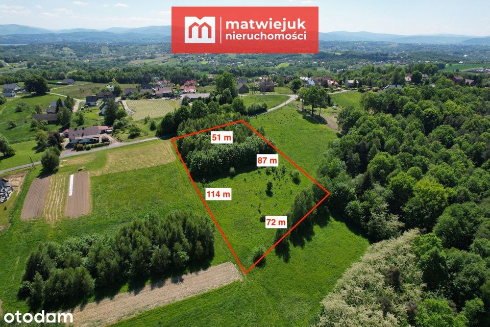 Działka w Gorzkowie.