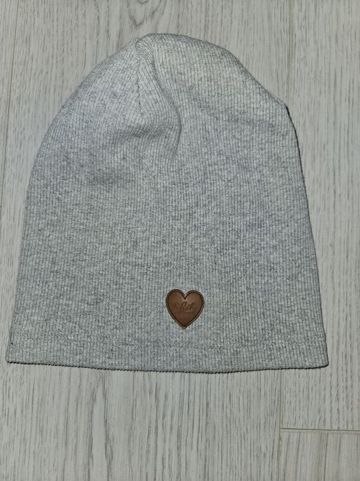 Czapka prążek r.52 dla dziewczynki