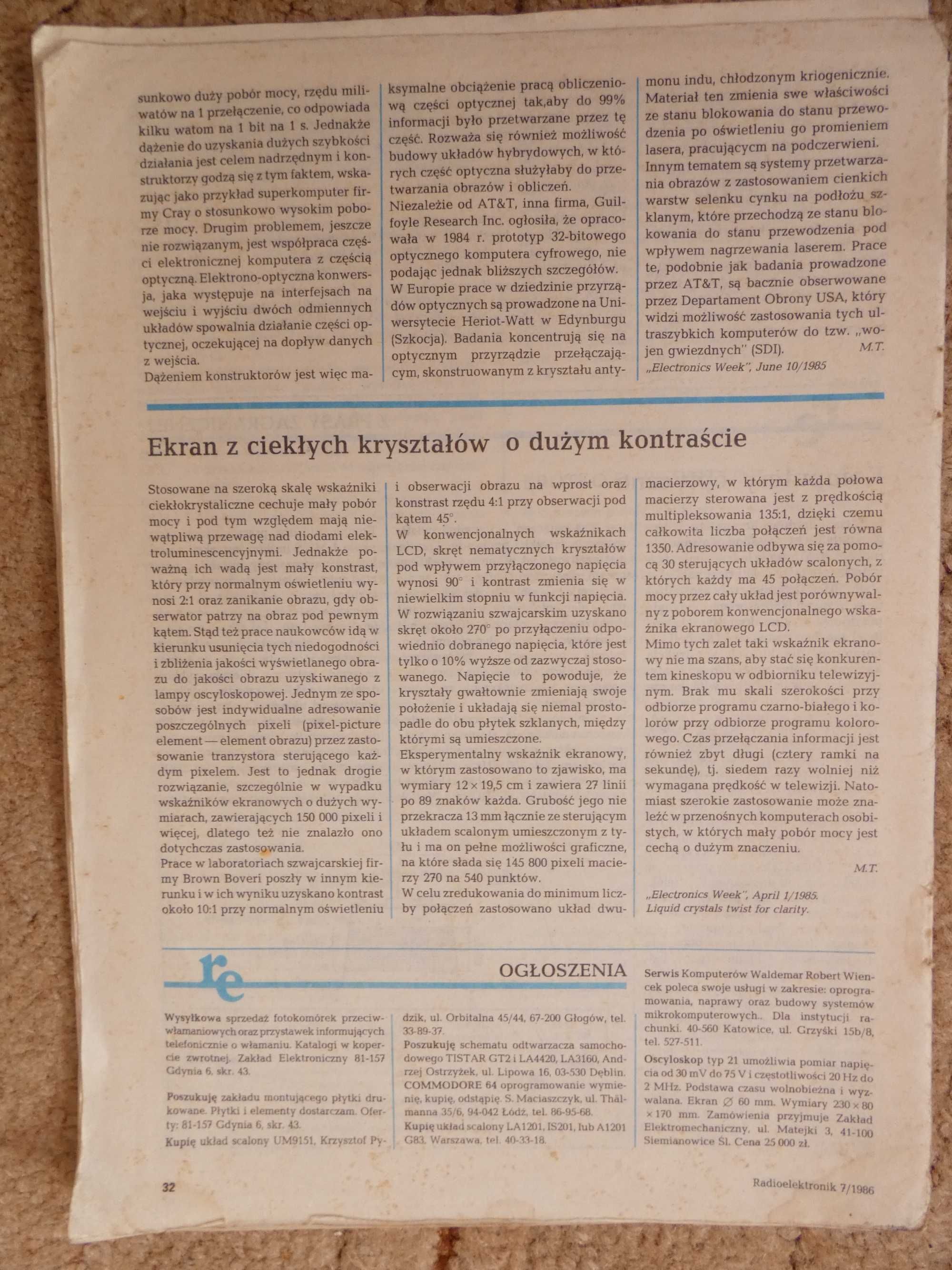 miesięcznik radioelektronik