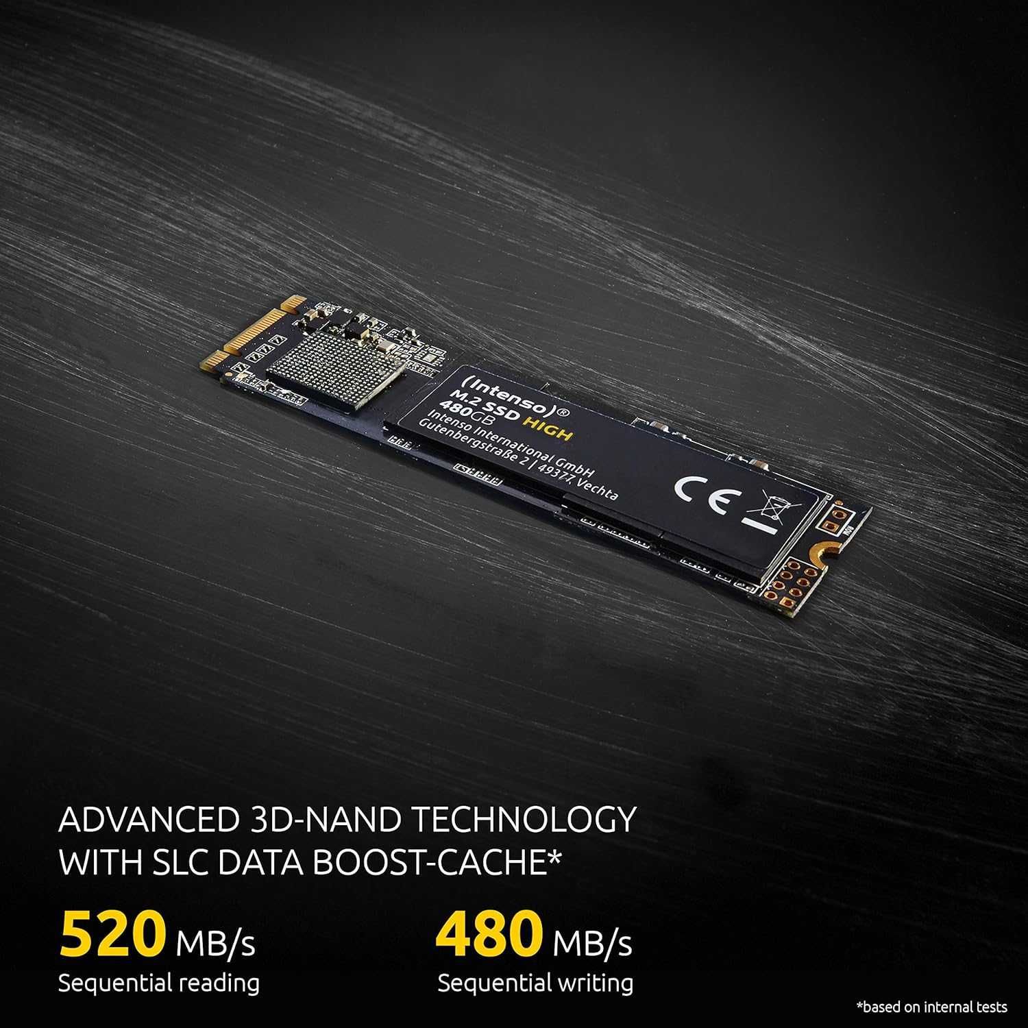 Intenso Dysk M.2 SSD High Solid State Drive SATA III 120GB 6Gb/s