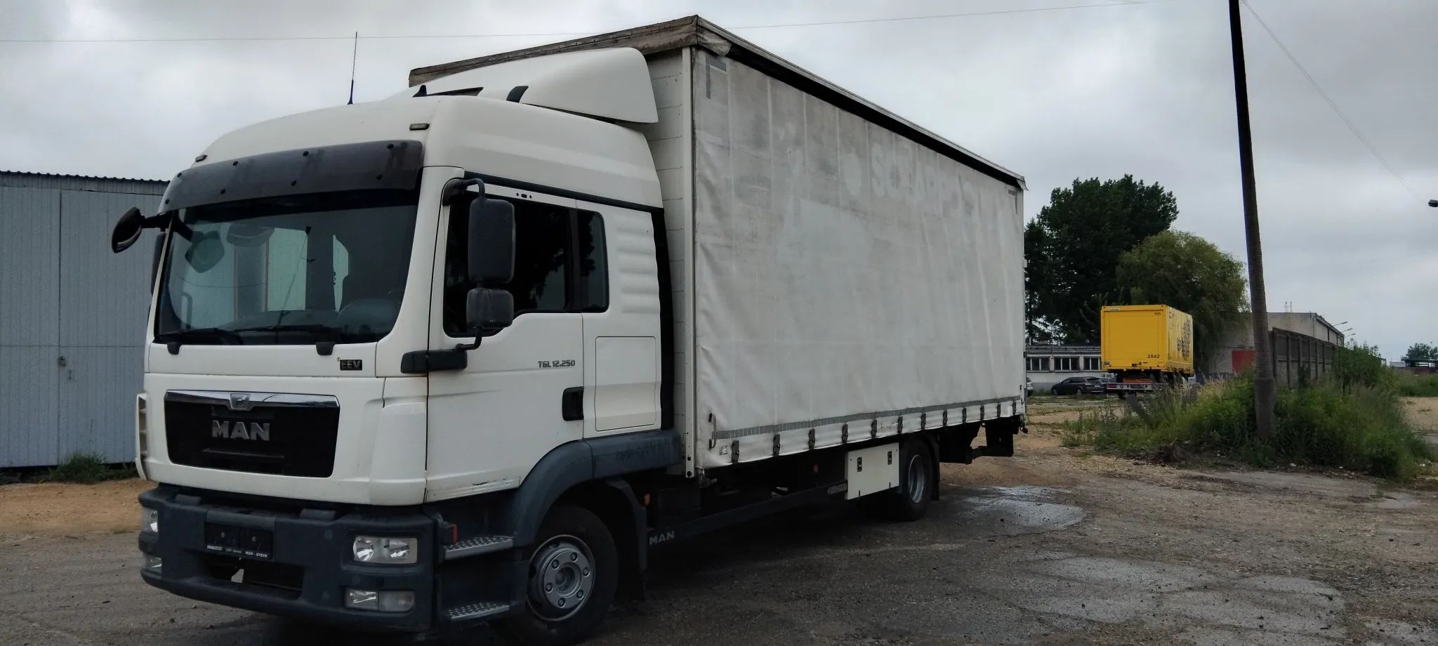 MAN 12.250  MAN 12.250 firanka winda klima manual