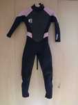 Gul G-Force 3 mm J3XS preto/rosa – junior wetsuit / fato neoprene