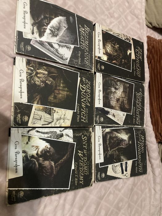 Gra paragrafowa Choose Cthulhu – tomy 1–6