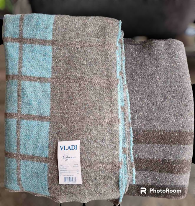 Армійська ковдра 140х205 см. Фабрика Vladi.