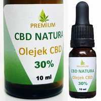 2 sztuki OLEJEK KONOPNY CBD Premium 30% CBD Certyfikowany 10ML