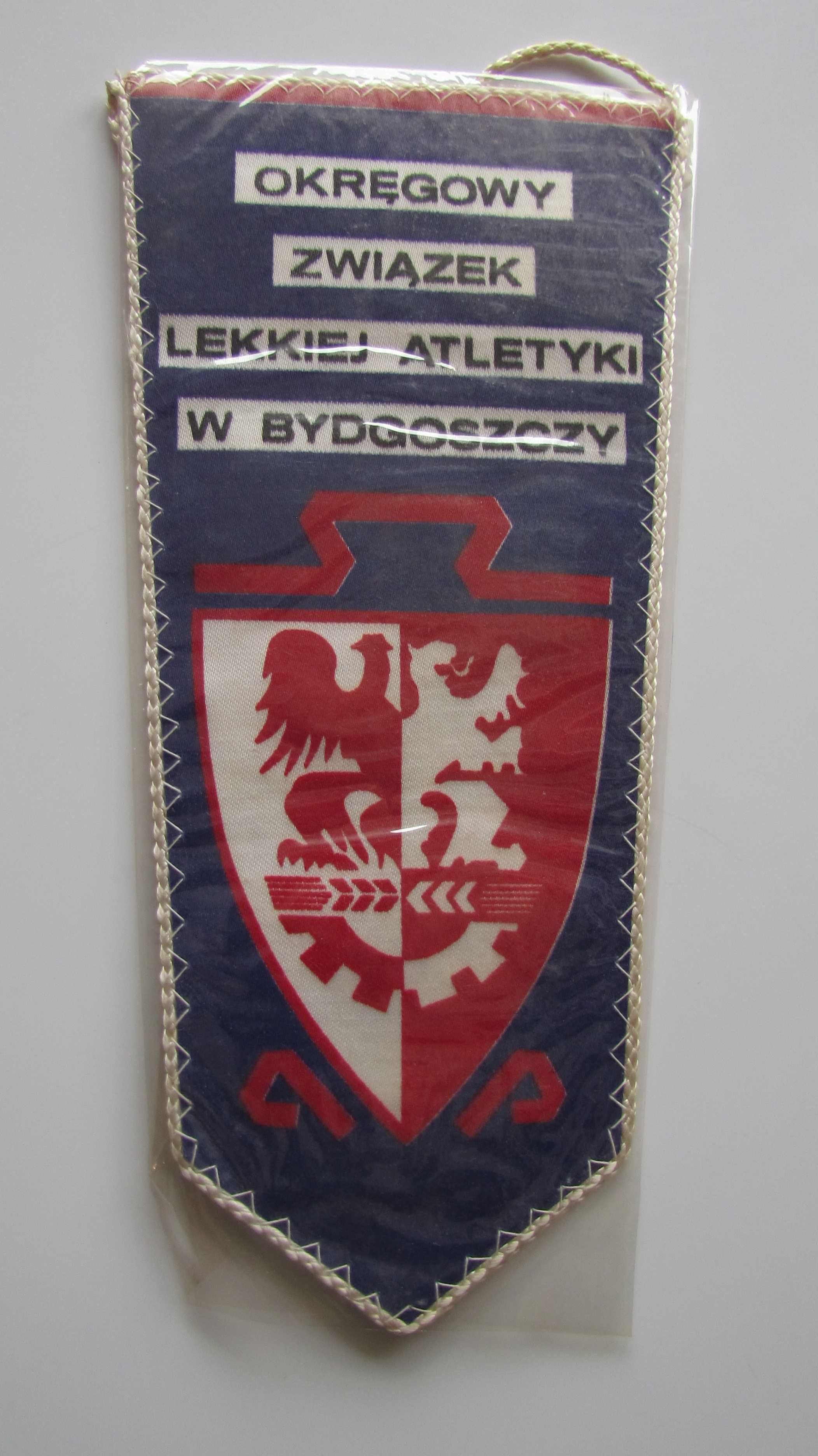 Proporczyk LekkaAtletyka Bydgoszcz Okręgowy Związek 1978