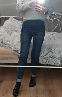 Jeansy h&m high waist 36