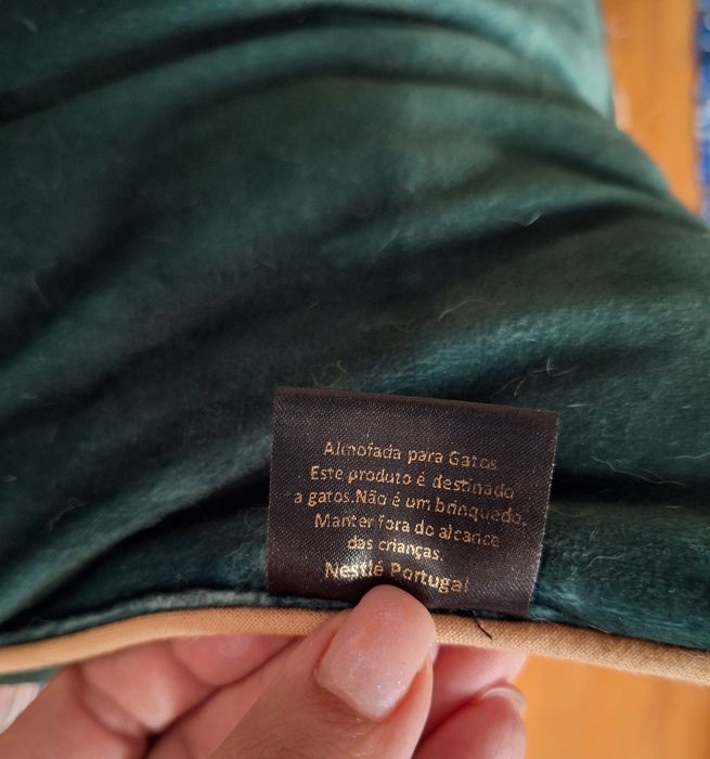 Almofada Verde para Gatos Purina Gourmet