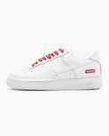 Nike Air Force 1 '07 Supreme БЕЗ ПРЕДОПЛАТИ найк Black White форси нік