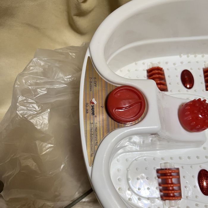 Гидромассажная ванночка массажер для ног с подогревом