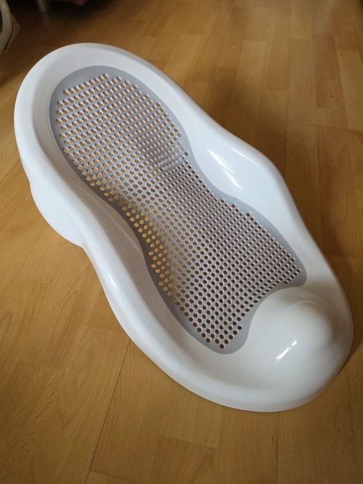 Silikonowy fotelik/leżaczek do wanienki Primabobo + gratis poduszka