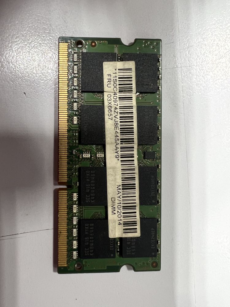 Memoria RAM 8GB 2Rx8 PC3L