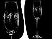 Teias, Esqueletos e Caveiras: copos de Halloween gravados a laser