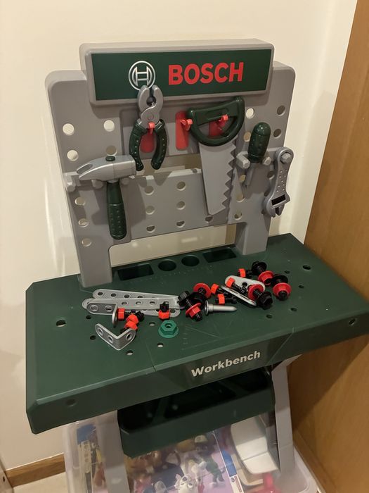 Oficina de trabalho Bosch para brincar