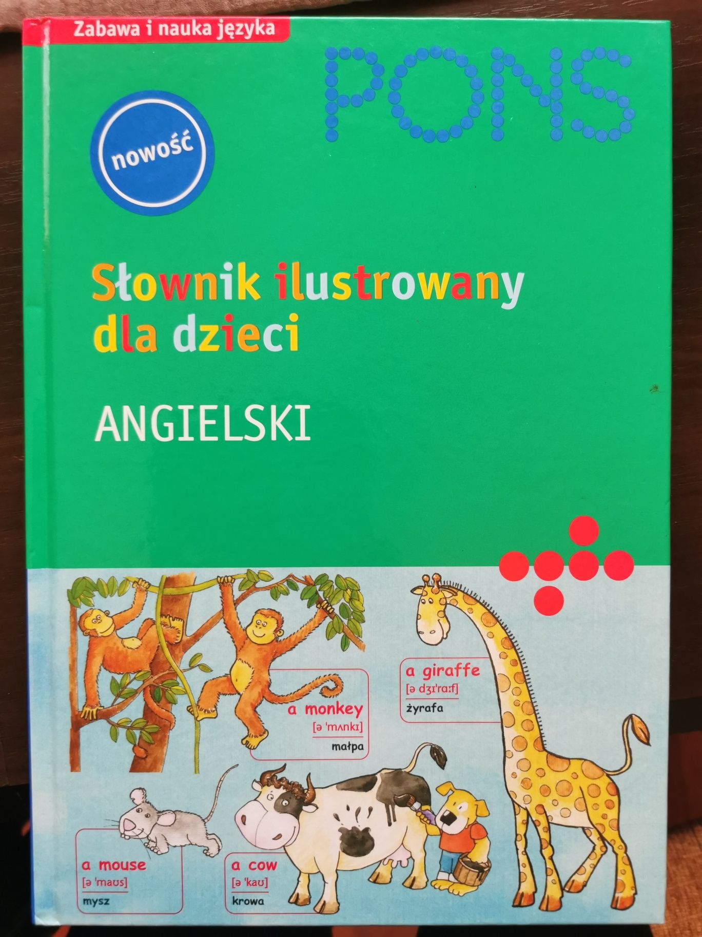 Pons ilustrowany słownik dla dzieci język angielski