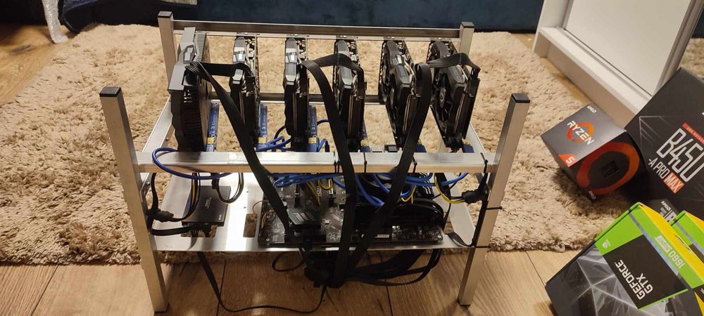 Koparka Kryptowalut 6x GTX 1660 Super