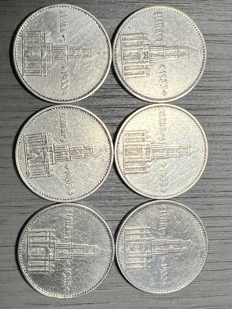 2 marki 1934r kościół z datą