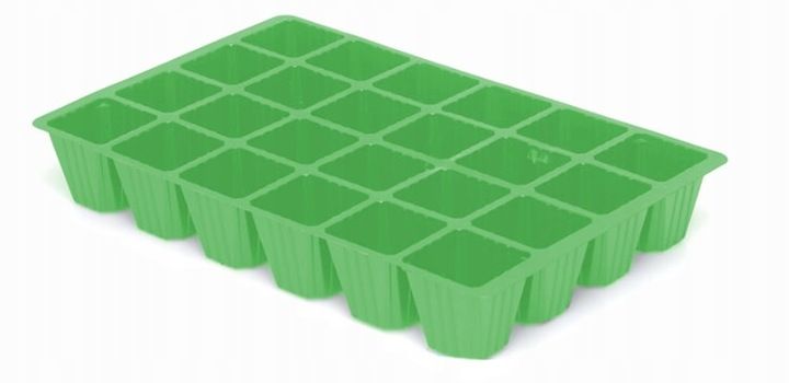 Mini Szklarnia Inspekt Do Kiełkowania Kiełkownik Rozsada 24 Komóry 5x5