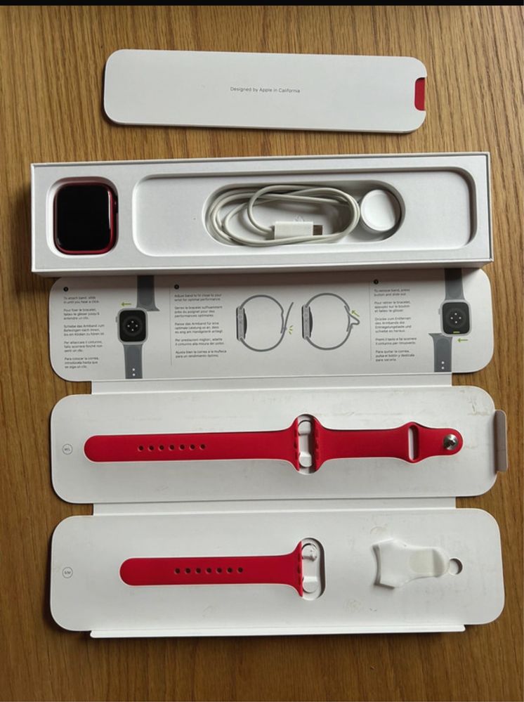 Apple watch 8 45 RED gps