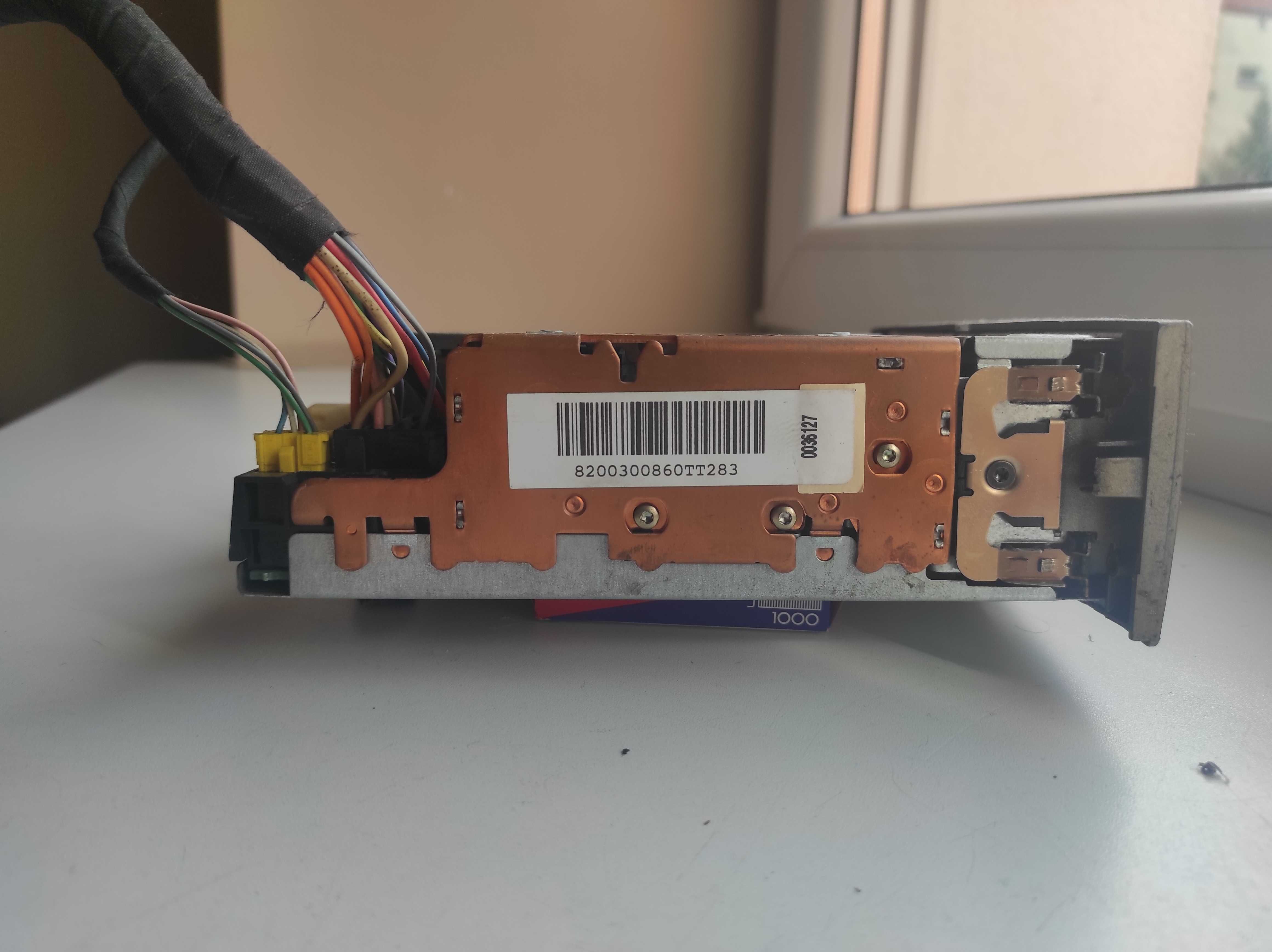 Radio samochodowe CD oryginalne Renault Scenic 2 II Tuner List